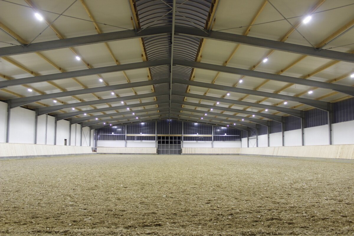 Set Reithalle 20×60 m — Training